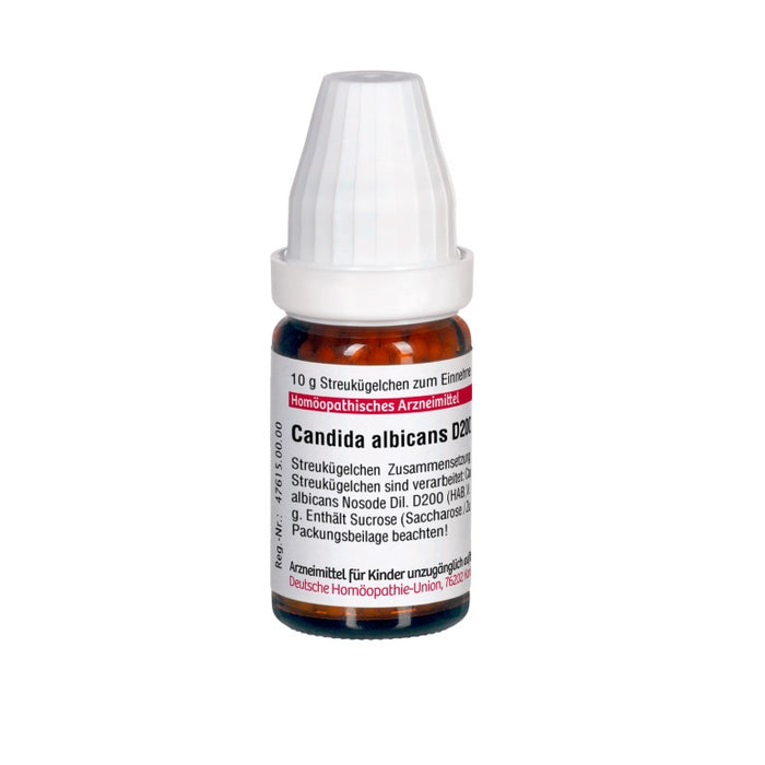 Candida albicans D200 DHU Globuli, 10 g Globules