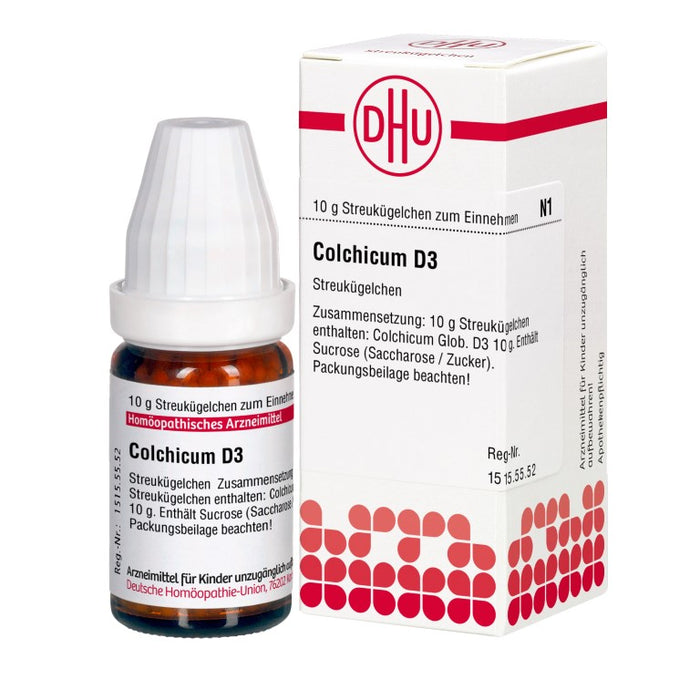 Colchicum D3 DHU Globuli, 10 g Globules