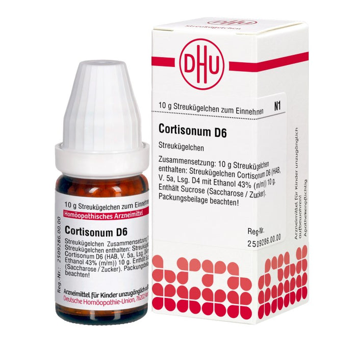 Cortisonum D6 DHU Globuli, 10 g Globules
