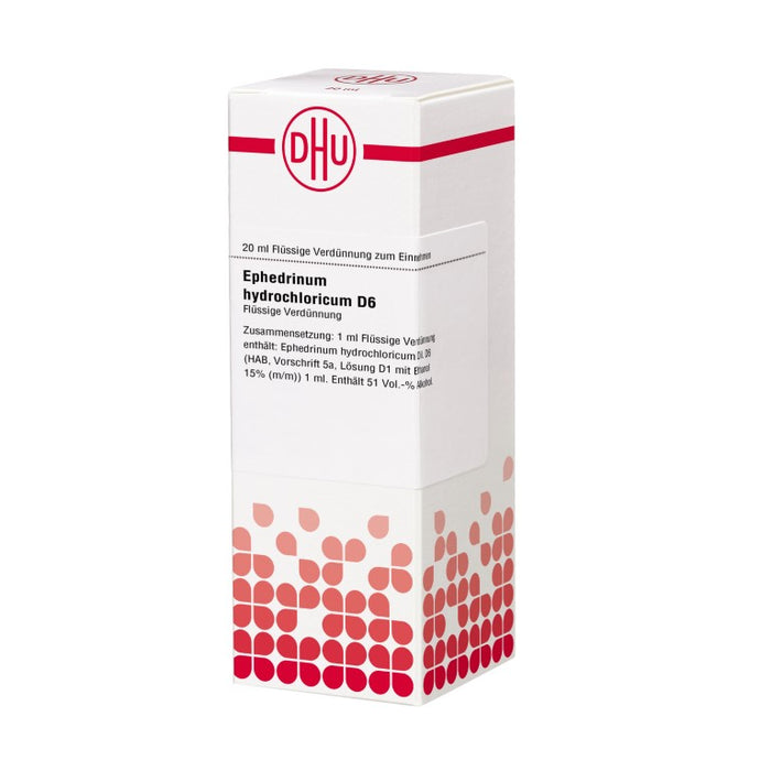 Ephedrinum hydrochloricum D6 DHU Dilution, 20 ml Solution