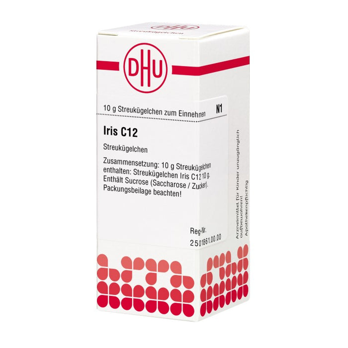 Iris C12 DHU Globuli, 10 g Globules