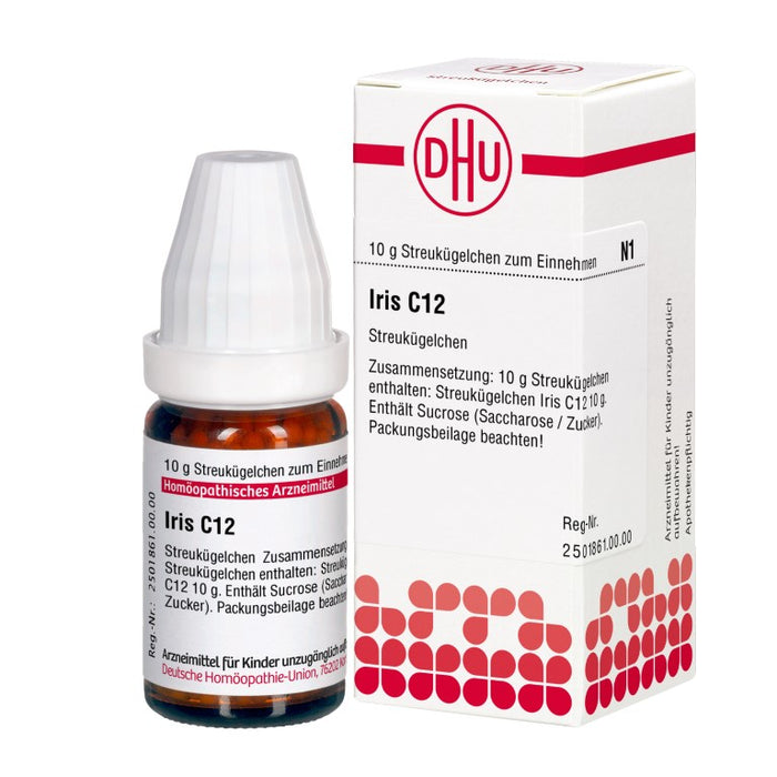 Iris C12 DHU Globuli, 10 g Globules