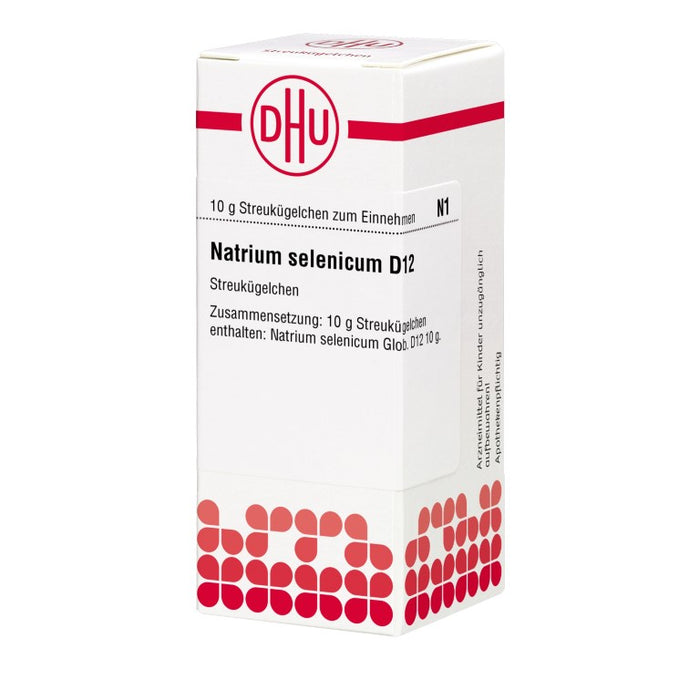 Natrium selenicum D12 DHU Globuli, 10 g Globules