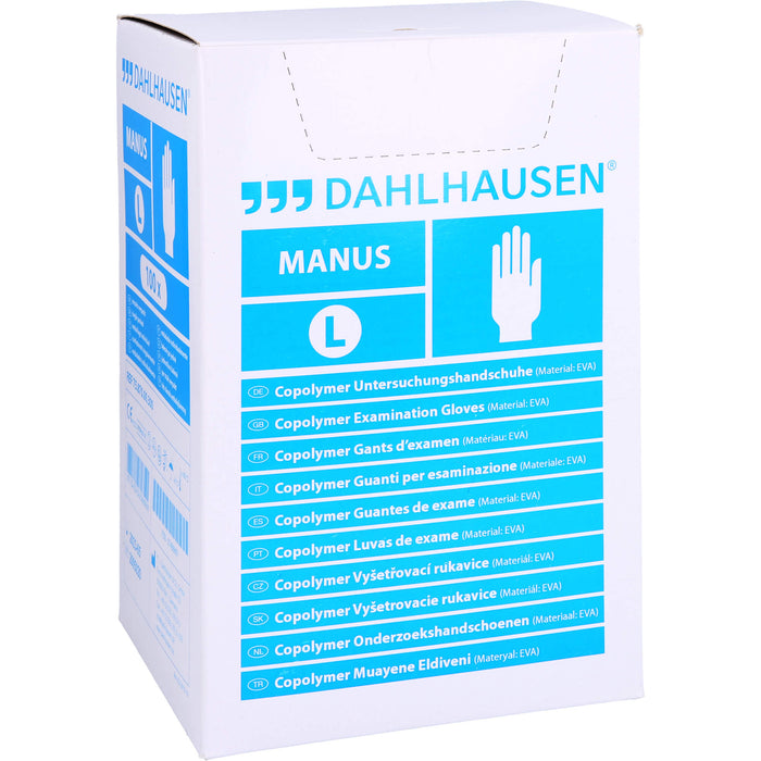 DAHLHAUSEN Copolymer Handschuhe steril Gr. L, 100 pcs. Gloves