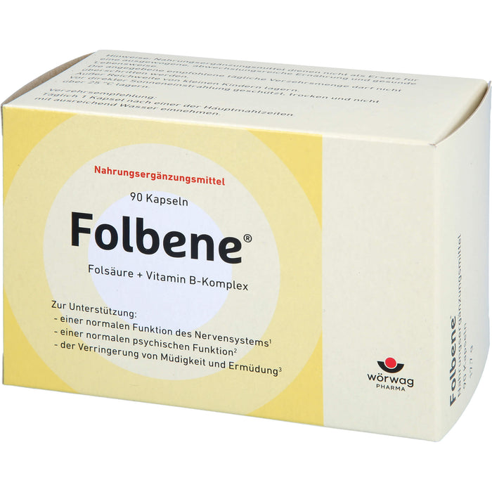 Folbene Kapseln bei Müdigkeit und Erschöpfung, 90 pcs. Capsules