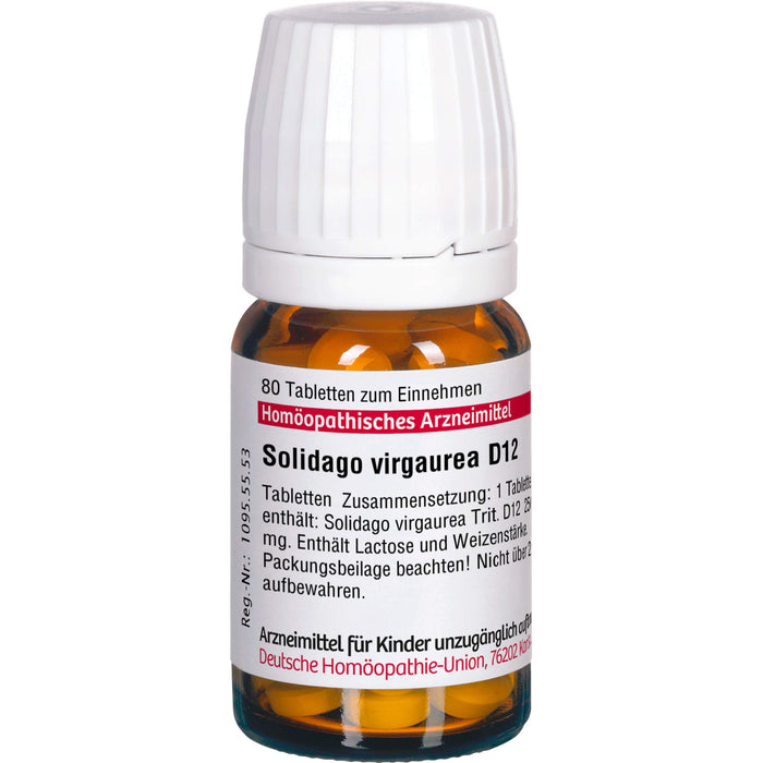 Solidago virgaurea D12 DHU Tabletten, 80 St. Tabletten