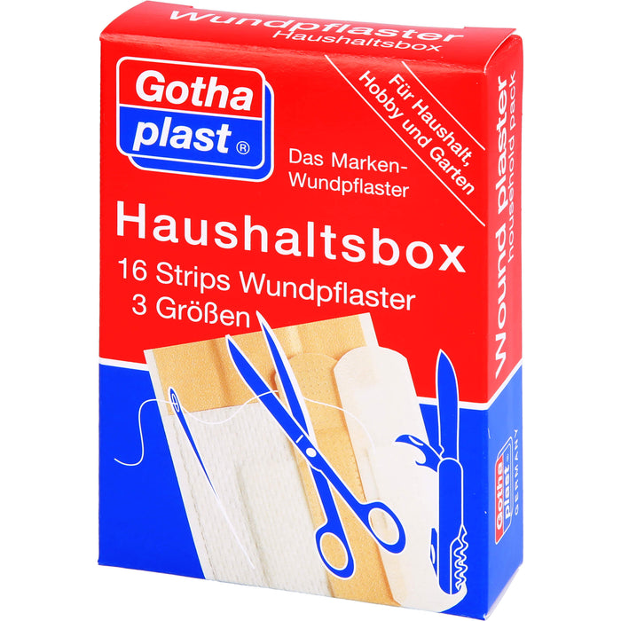 Gothaplast Haushaltsbox Wundpflaster, 16 pcs. Patch