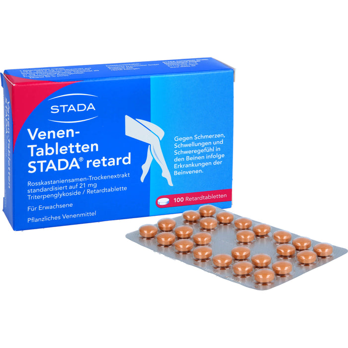 Venen-Tabletten STADA  retard, Retardtabletten, 100 pcs. Tablets