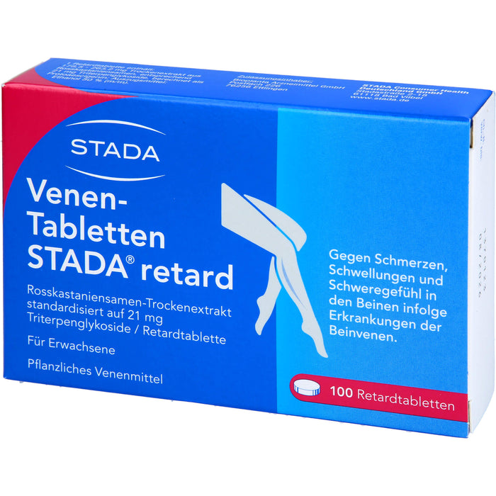 Venen-Tabletten STADA  retard, Retardtabletten, 100 pcs. Tablets