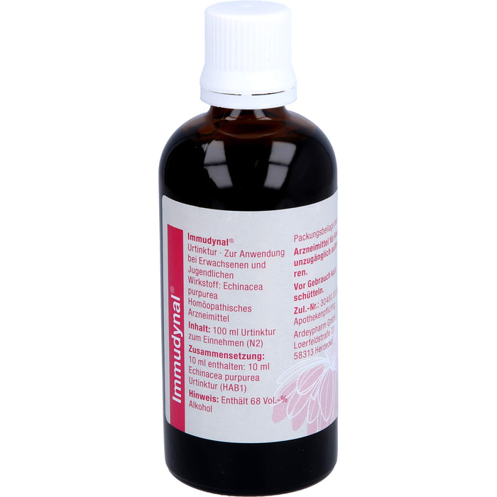 Immudynal Urtinktur bei fieberhaften Infektionen, 100 ml Lösung