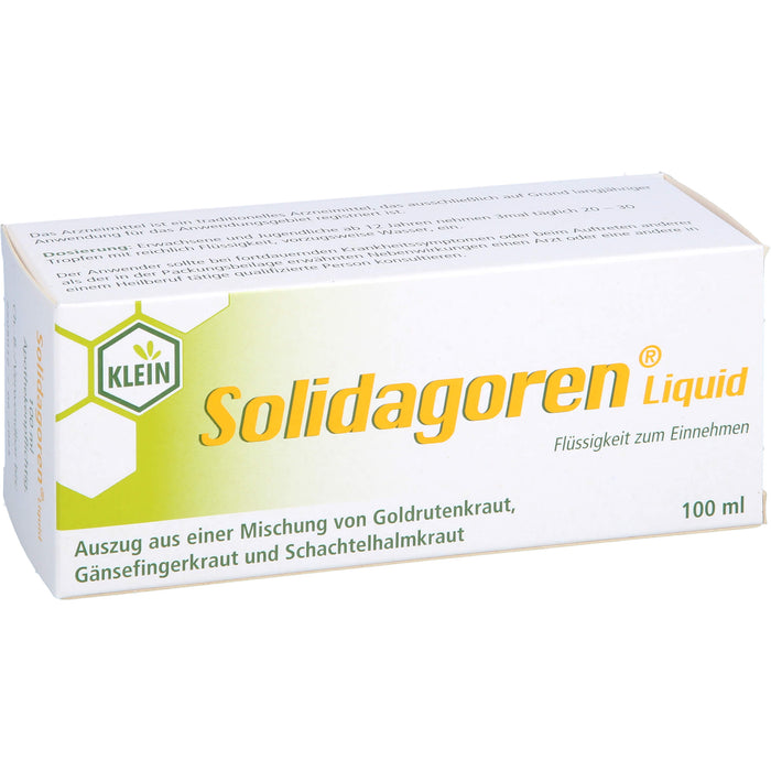 Solidagoren Liquid unterstützend bei leichten Harnwegsbeschwerden, 100 ml Lösung