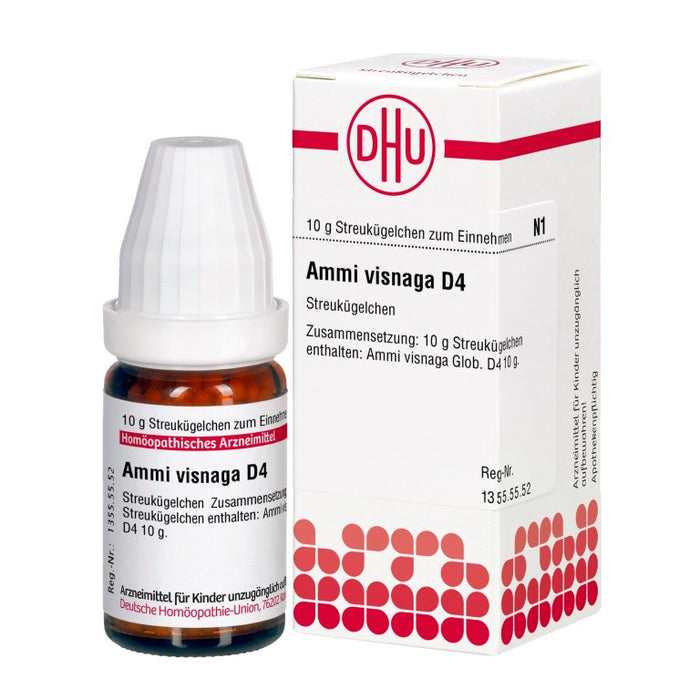 Ammi visnaga D4 DHU Globuli, 10 g Globules
