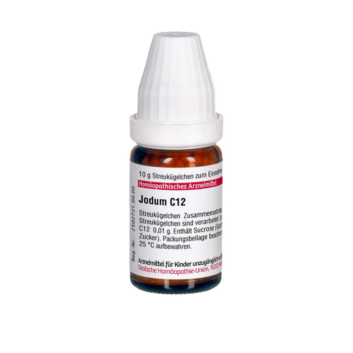 Jodum C12 DHU Globuli, 10 g Globules