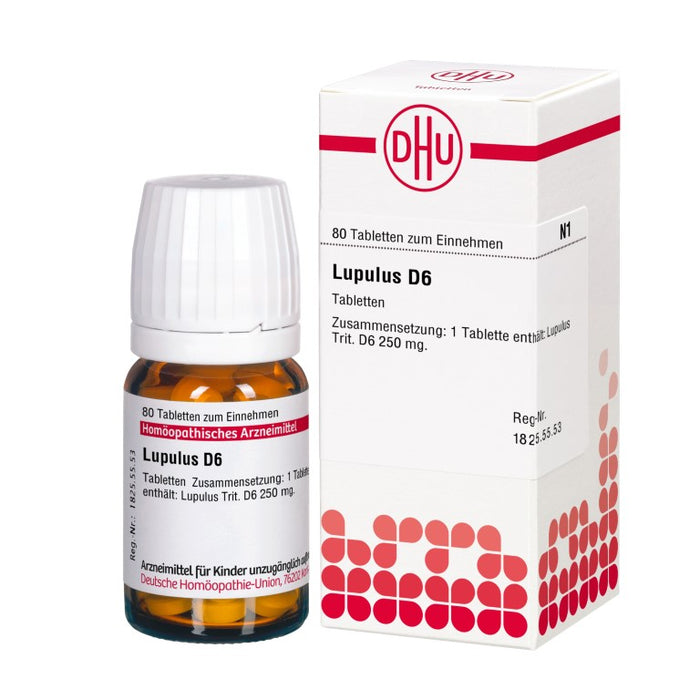 Lupulus D6 DHU Tabletten, 80 pcs. Tablets