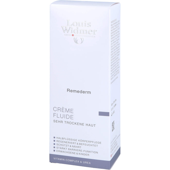 Louis Widmer Remederm Creme Fluide leicht parfümiert, 200 ml Lösung
