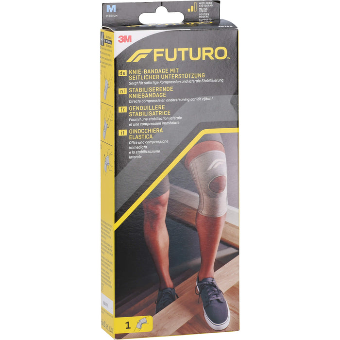 FUTURO stabilisierende Knie-Bandage mit seitlicher Unterstützung Gr. M, 1 pcs. Bandage