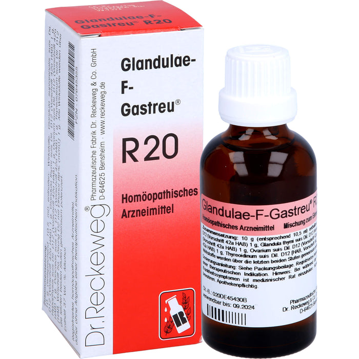 Dr. RECKEWEG & CO Glandulae-F-Gastreu R20 Mischung, 50 ml Solution