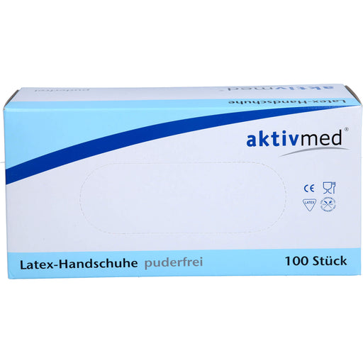 Latexhandschuhe Einmal Puderfrei M, 100 St HAS