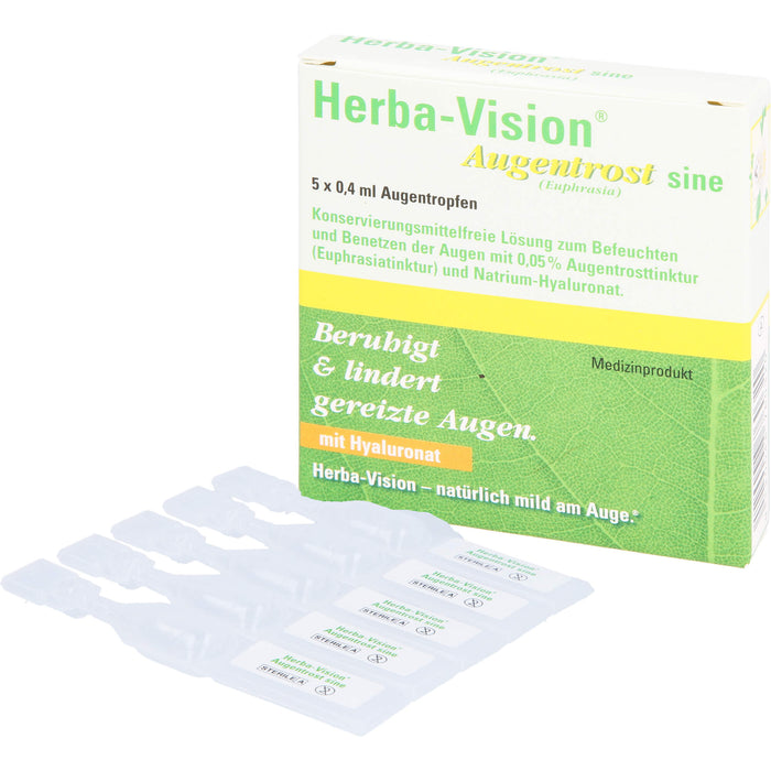 Herba-Vision  Augentrost sine (Euphrasia), 5 pc Ampoules