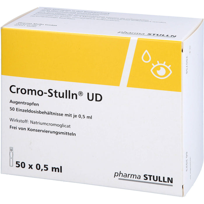 Cromo-Stulln UD Augentropfen, 50 St. Einzeldosisbehältnisse