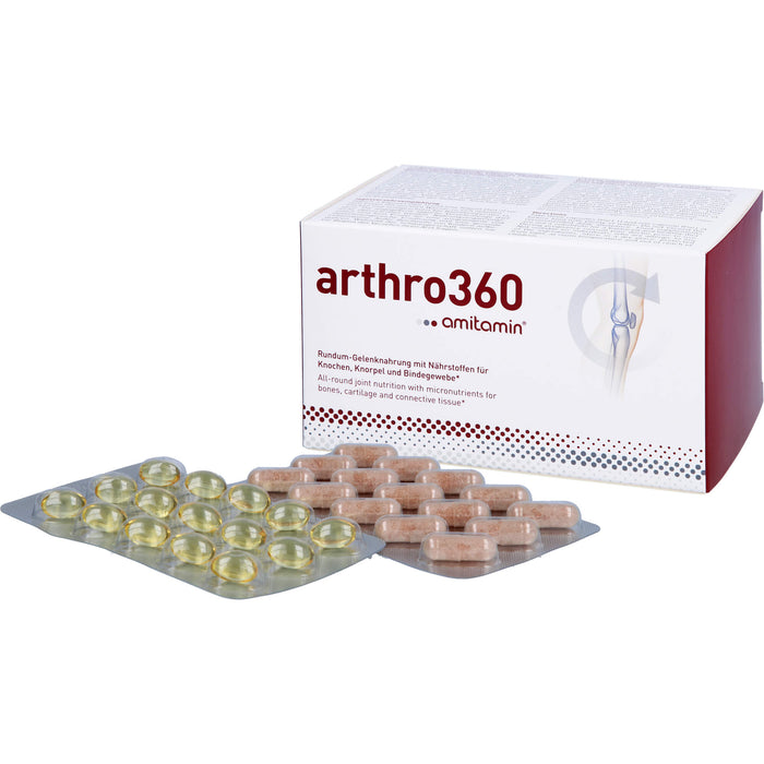 Amitamin Arthro 360 Kapseln für gesunde Gelenke Bänder und Knochen, 120 pcs. Capsules