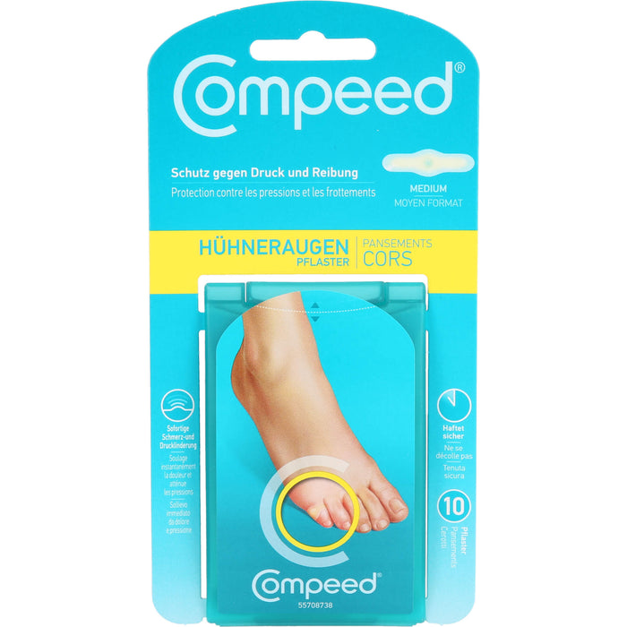 Compeed Hühneraugen Pflaster, 10 pc Pansement