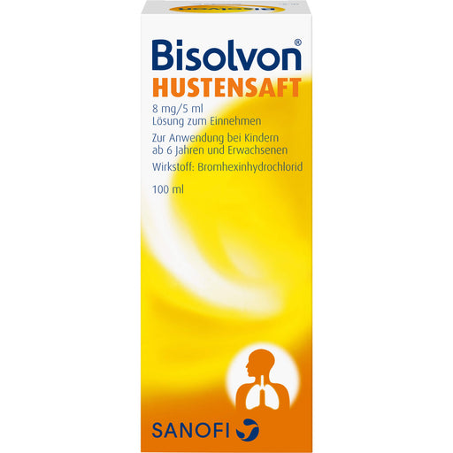 Bisolvon  Hustensaft, 8 mg/5 ml, 100 ml Lösung