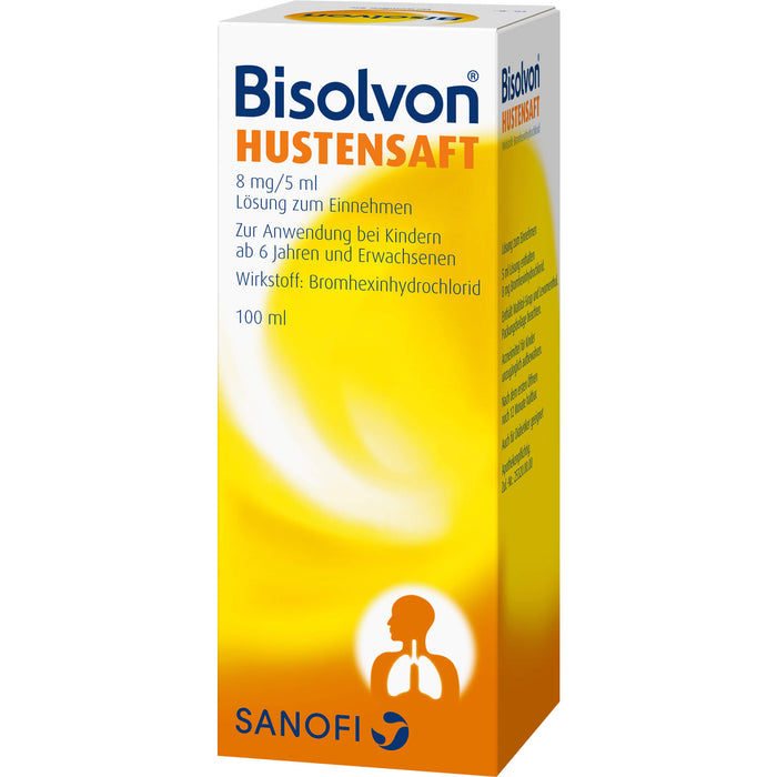Bisolvon  Hustensaft, 8 mg/5 ml, 100 ml Lösung