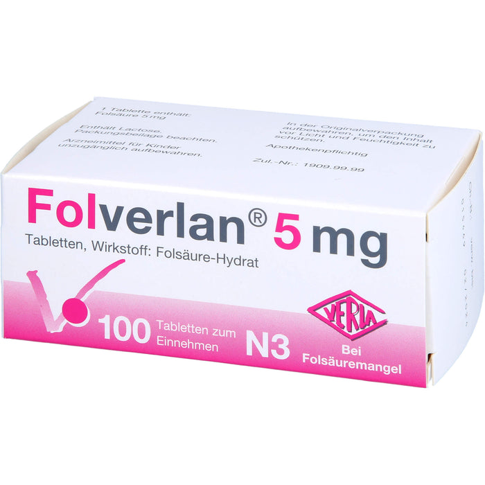 Folverlan 5 mg Tabletten, 100 pcs. Tablets
