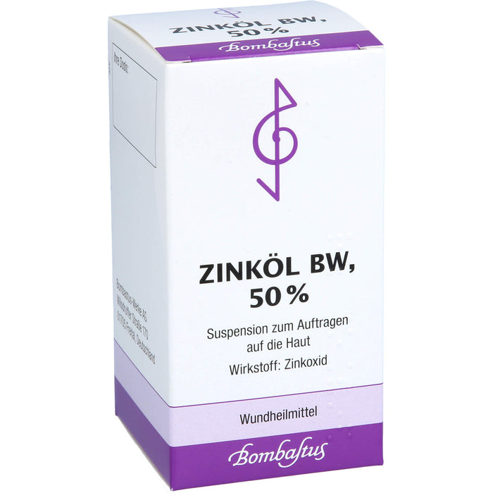 Bombastus Zinköl BW 50% Wundheilmittel, 100 g Solution