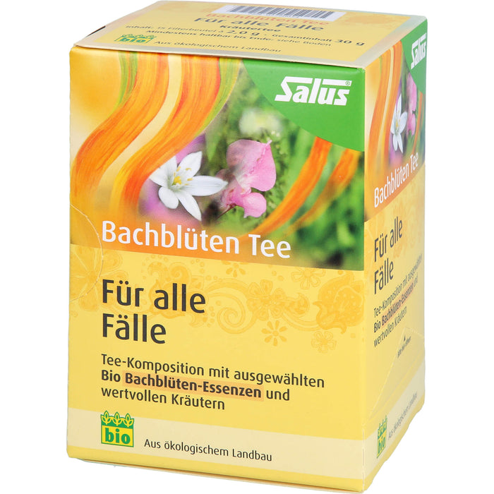 Salus Bachblüten Tee Für alle Fälle bio, 15 St. Filterbeutel