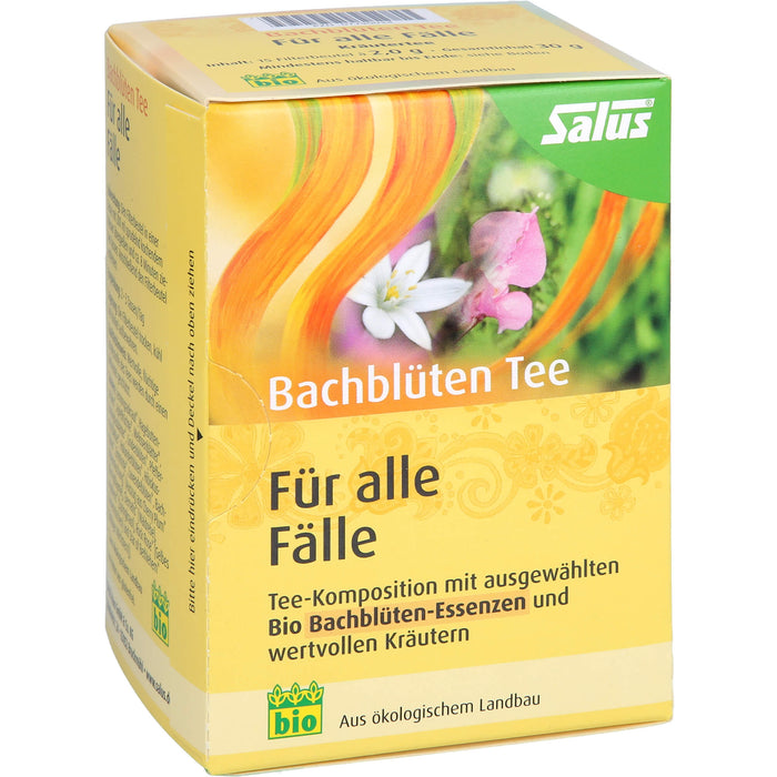 Salus Bachblüten Tee Für alle Fälle bio, 15 St. Filterbeutel