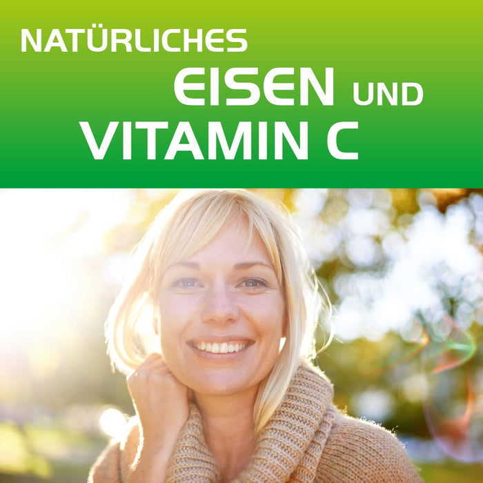 Eisen + C Hevert pflanzlich mit natürlichem Eisen und Vitamin C, 60 pcs. Capsules