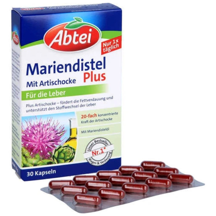 ABTEI Mariendistelöl, 30 pc Capsules
