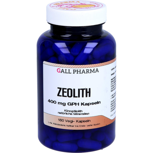 GALL PHARMA Zeolith 400 mg GPH Kapseln, 180 St. Kapseln