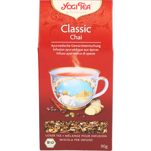 YOGI TEA Classic bio ayurvedische Gewürzteemischung, 90 g Tee