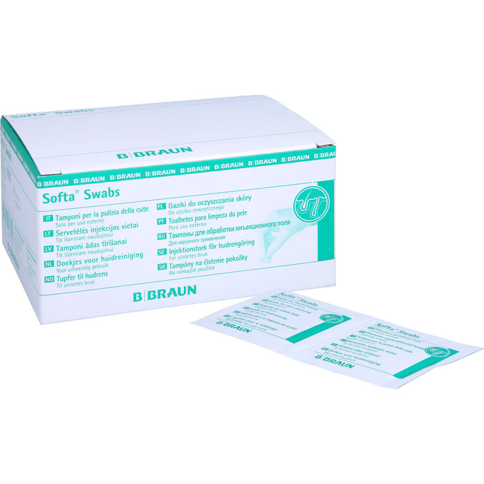 Alkoholtupfer Softa Swabs, 100 pc Écouvillon