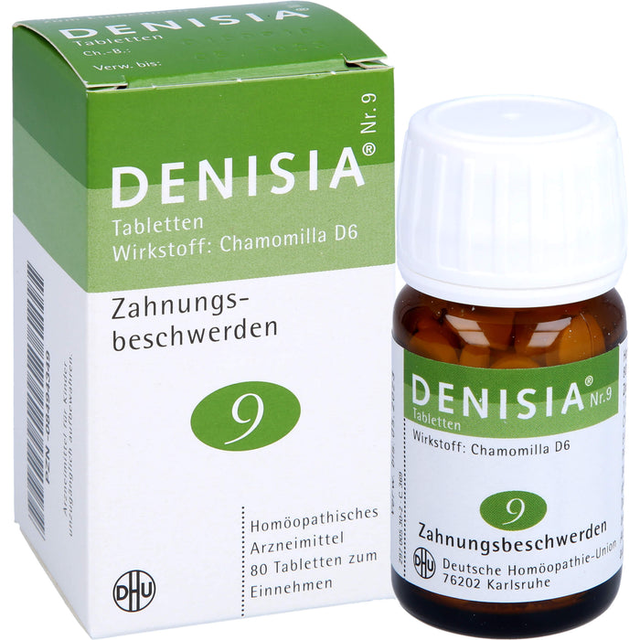 Denisia 9 Zahnungsbeschwerden Tabletten, 80 pcs. Tablets