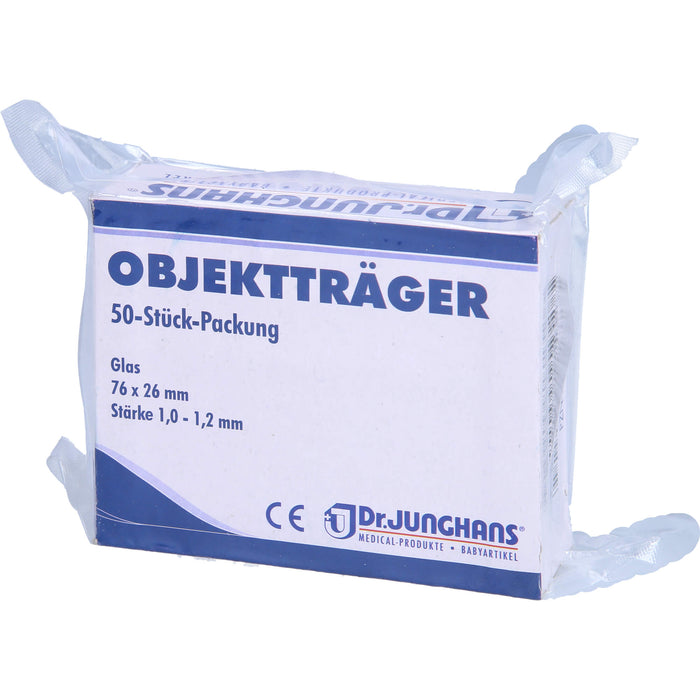 DR. JUNGHANS Objektträger 76 x 26 mm aus Glas, 50 pc Paquet