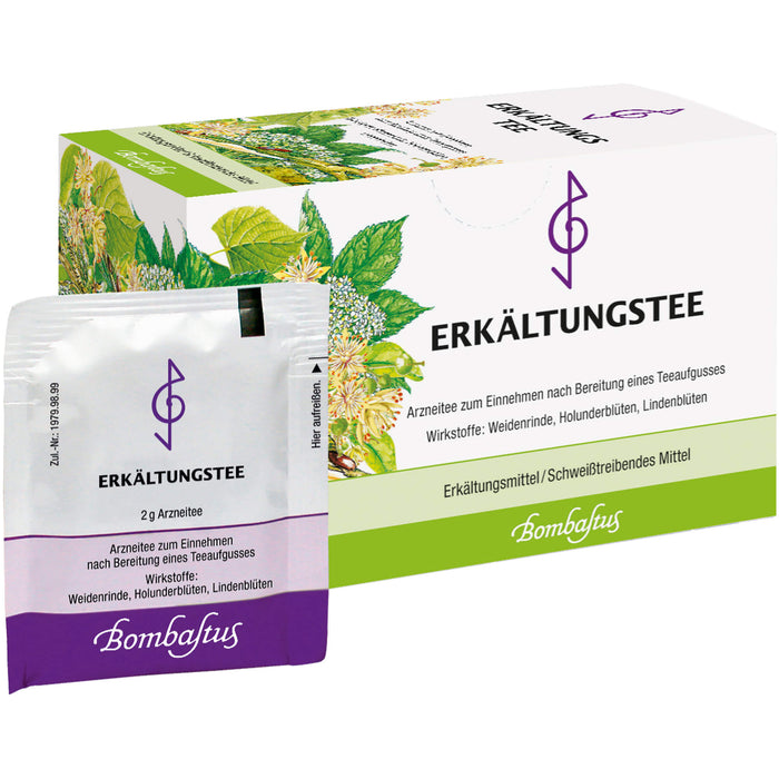 Bombastus Erkältungstee Filterbeutel, 20 pcs. Filter bag