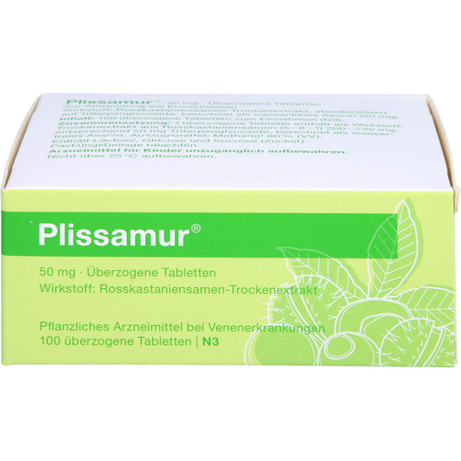 Plissamur® 50 mg, Überzogene Tabletten, 100 St DRA