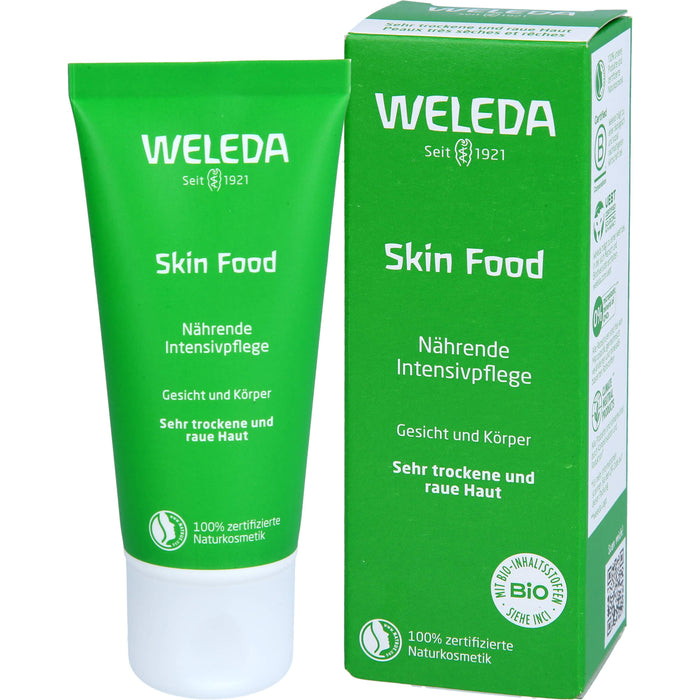 WELEDA Skin Food nährende Intensivpflege für Gesicht und Körper, 30 ml Crème