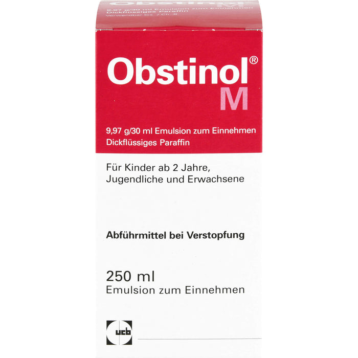 Obstinol  M, 9,97 g/30 ml Emulsion zum Einnehmen, 250 ml Lösung