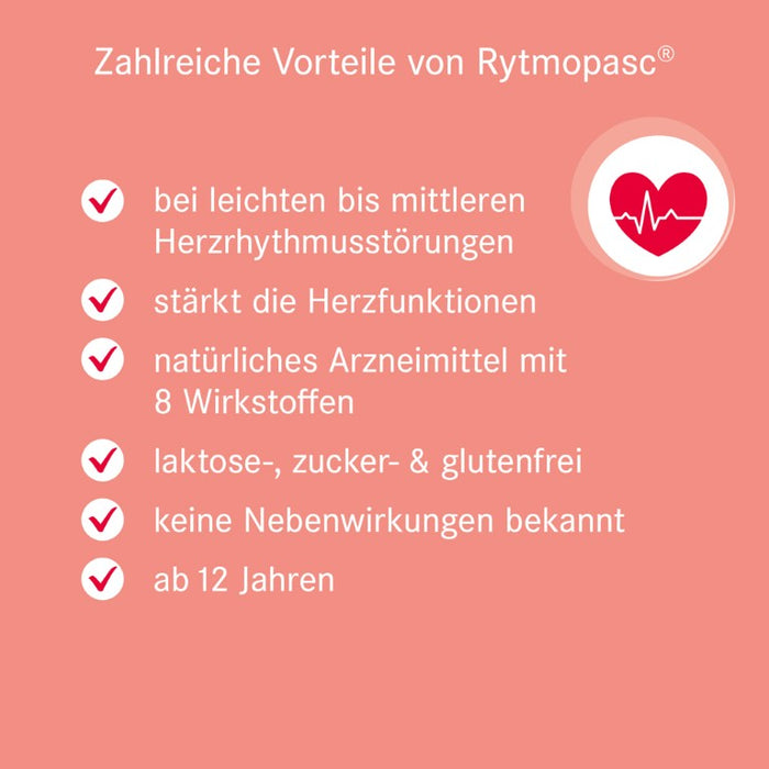 Rytmopasc Tropfen bei Erkrankungen des Herz-Kreislauf-Systems, 100 ml Solution