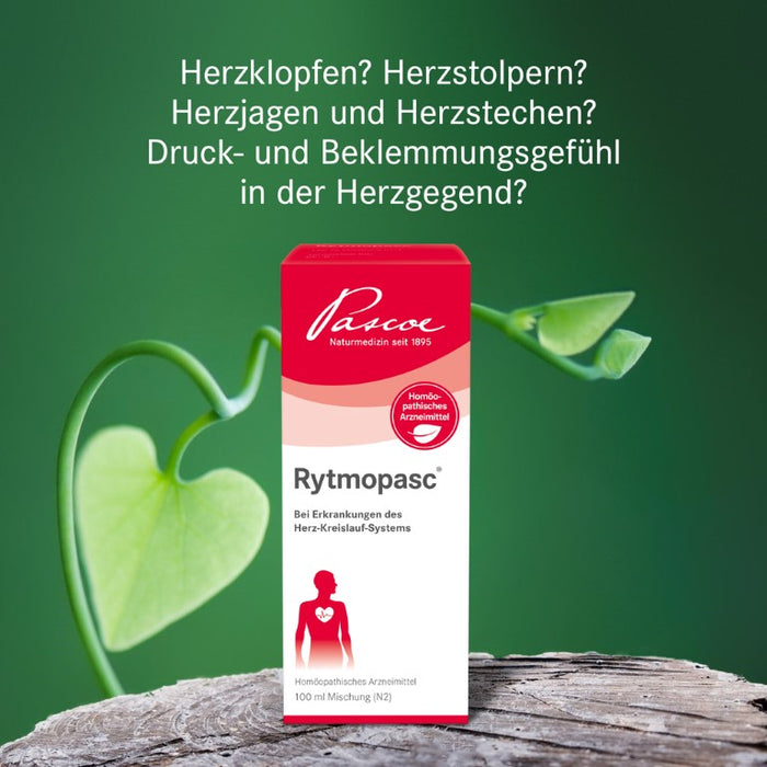 Rytmopasc Tropfen bei Erkrankungen des Herz-Kreislauf-Systems, 100 ml Solution