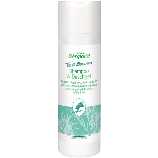 Bergland Teebaum Shampoo & Duschgel, 200 ml Gel