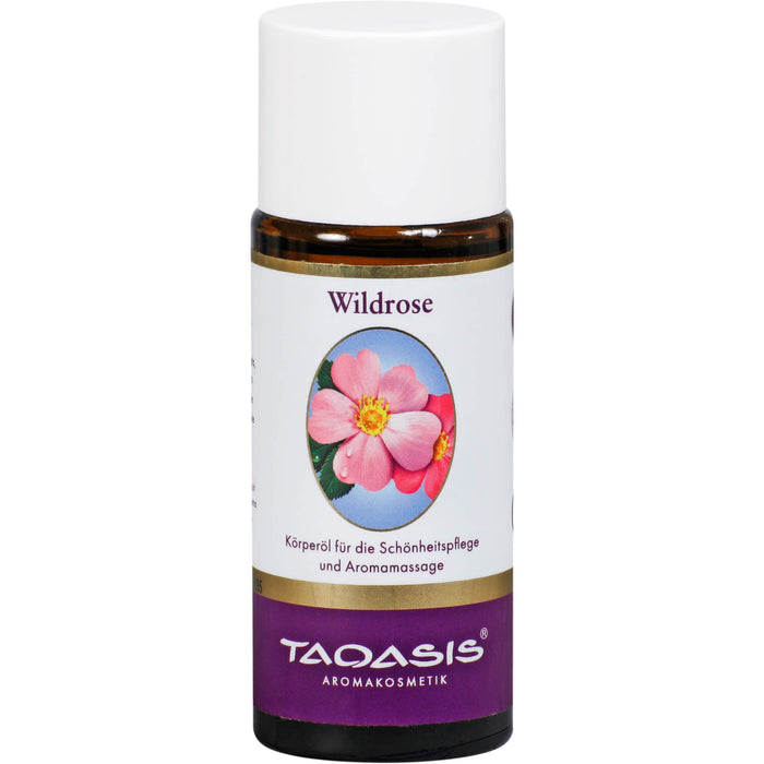 TAOASIS Wildrose Körperöl für die Schönheitspflege und Aroma-Massage, 50 ml Öl
