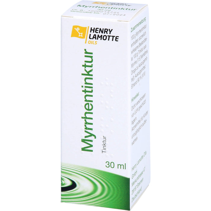 Henry Lamotte Myrrhentinktur, 30 ml Solution