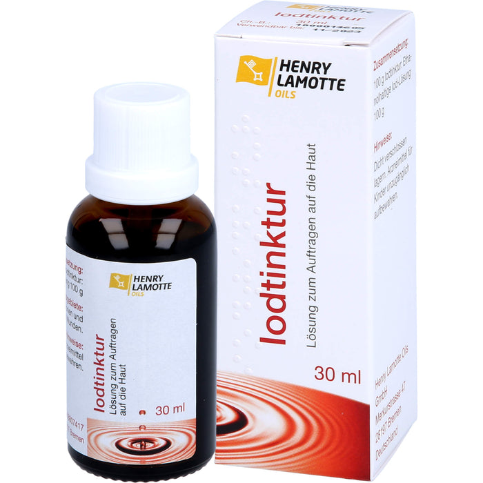 Jodtinktur, 30 ml Solution