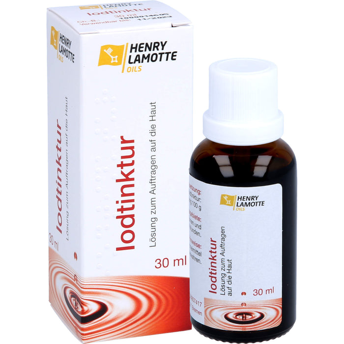 Jodtinktur, 30 ml Solution